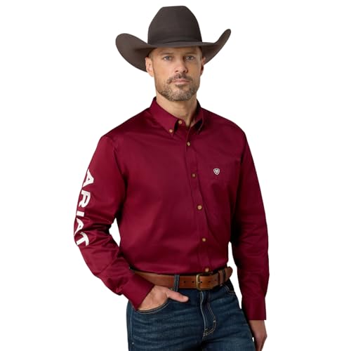 Image of ARIAT Team Logo Twill Classic Fit Shirt