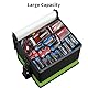 Lipo Safe Bag Feuerfeste,Explosionsgeschützte Akku Tasche 24x20x18cm Lipo-Akku-Aufbewahrungsbox LiPo Guard Safe Bag Schutztresortasche zum Laden und Aufbewahren mit Doppelreißverschluss