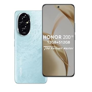 HONOR 200 5G Smartphone, 12GB 512GB, Snapdragon 7 Gen 3, 120Hz 6.7" AMOLED, tripla fotocamera 50 MP, 5200mAh Batteria, Android 14, Dual Sim, NFC, (Senza Caricatore) Verde