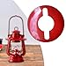 Yiju 276 Reflector for Oil Lamp, Portable Iron Light for Outdoor Adventures, red