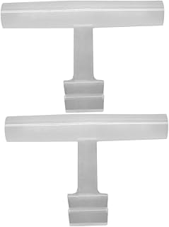 2pcs Bird Feeder Perch Buckle Acrylic Stand Accessories for Bird Feeders Easy to Install Perch to Outdoor Spaces