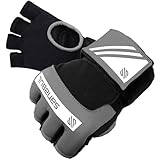 Sanabul Gel Boxing Hand Wraps for Men & Women Muay Thai MMA Kickboxing Quick Wraps Boxing Inner Gloves Wrist Knuckle Protection, CharcoalGrey/White, L/XL