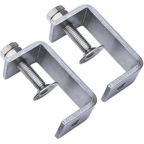 Sargentos G, 2 Piezas Abrazadera C, Acero Inoxidable, 65mm Cover
