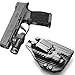kydex IWB Holster for Sig Sauer P365 P365XL with Streamlight Sub TLR-7 500 Lumens Pistol Tactical Light 69401 Led Flashlight Red Dot Optic RMR Cut Concealed Carry