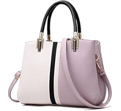 Amazon.com: SMALLBLUER Top-handle Handbags Satchel for Women