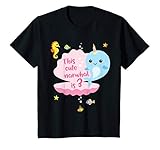 Camisas de cumpleaños del feliz Narval