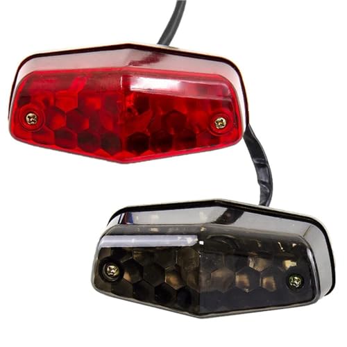 Feu arrière moto custom type Lucas 525 pour remplacer une signalisation usée