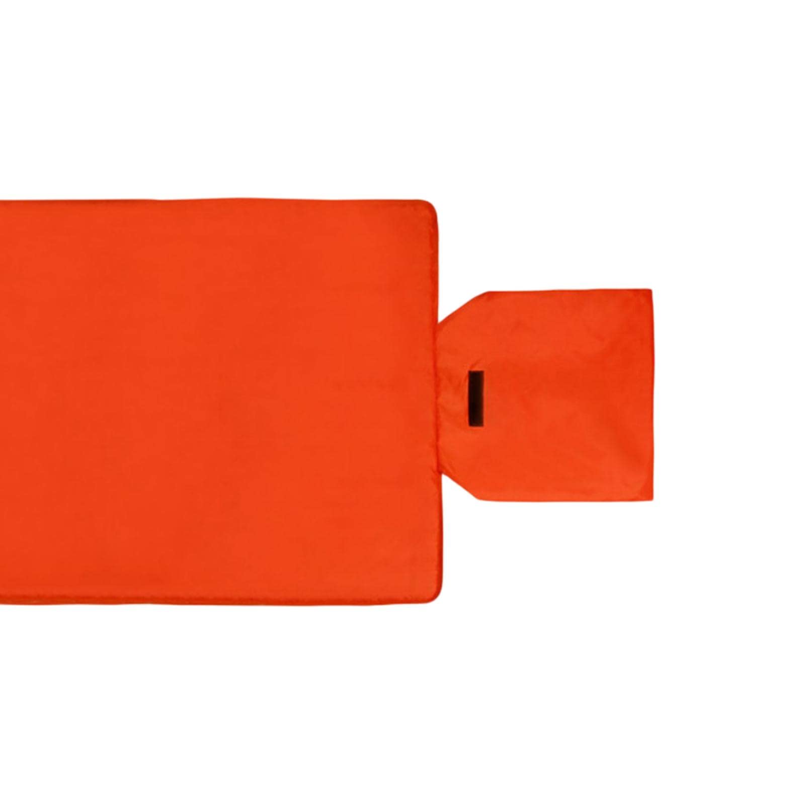 GG Enterprise Dog Mat Folding Pet Pad Blanket Kennel Camping Cat Pet Supplies Orange Black