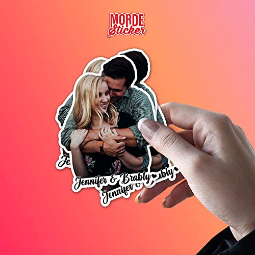 Mordesticker MORDESTICKER2023 Custom Photo Sticker, Personalized Stickers With Image Picture Customized Your Own Photo Die Cut Waterproof Vinyl Sticker For Laptop Water Bottle Phone Case Merchandise Decor Decal Gift Idea Pet thumb #5