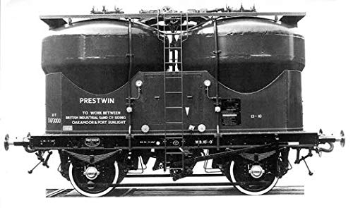 Bachmann 38-291 Prestwin Twin Silo Wagon BR Bauxite CQV OO Gauge