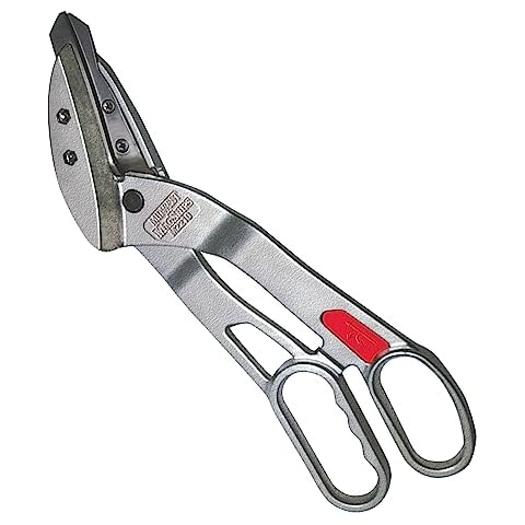 MIDWEST MagSnips Replaceable Blade Snip - Left Cut Offset Vinyl Siding Cutting Sheers with 3.5" Cut Length & Magnesium Handles - MWT-2210 Cover