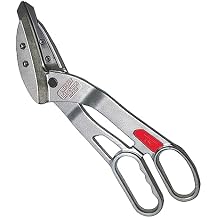 MIDWEST MagSnips Replaceable Blade Snip - Left Cut Offset Vinyl Siding Cutting Sheers, Made in the USA - MWT-2210