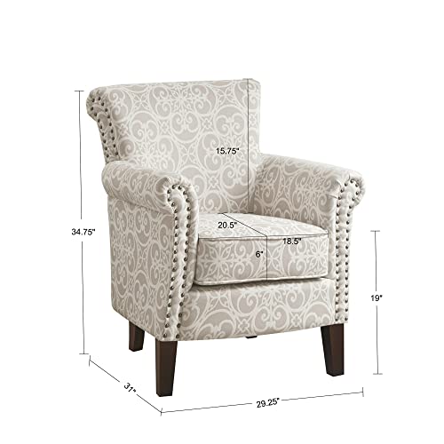 Sillón Plegable Natural con Tela y Estructura de Madera miniatura 3