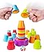Slam Cup, Speed and Color Matching Cups Kids and Family Game by Blue Orange Games for 2 to 4 Players. Recommended for ages 6 & up