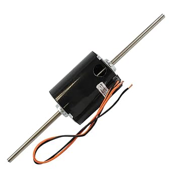 AR82005 RE251028 14.75" Double Shaft Single Speed Blower Motor 12V Fits John Deeree 1640 2550 2750 2940 2950 4050 4055 4250 RE13882
