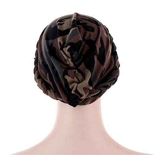 image for Antjoint Chemo Cancer Head Hat Cap Ethnic Bohemia Pre-Tied Twisted Bra