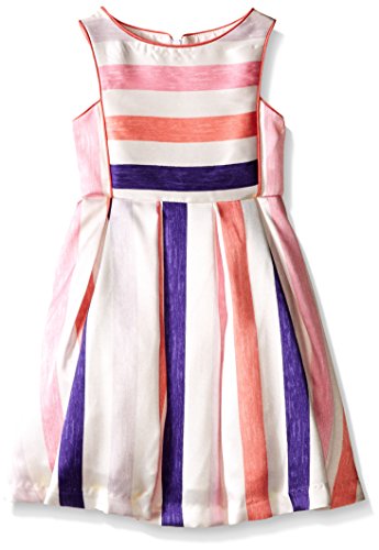 Pippa & Julie Girls' Candy Striped Dress
