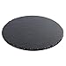 Käseplatte aus Schiefer, 24 x 24 cm, rund
