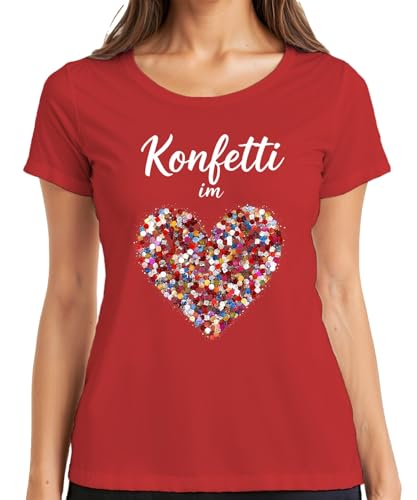 Confeti en el corazón multicolor con forma de corazón, amor,...