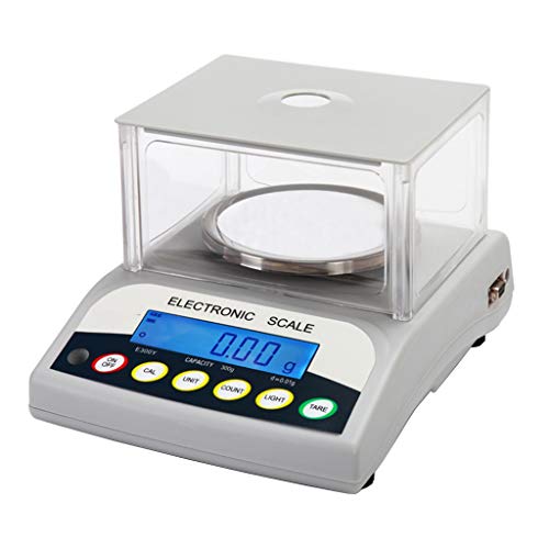 Balance de laboratoire électronique 600g 0.01g instrument de pesage numérique de précision RS232