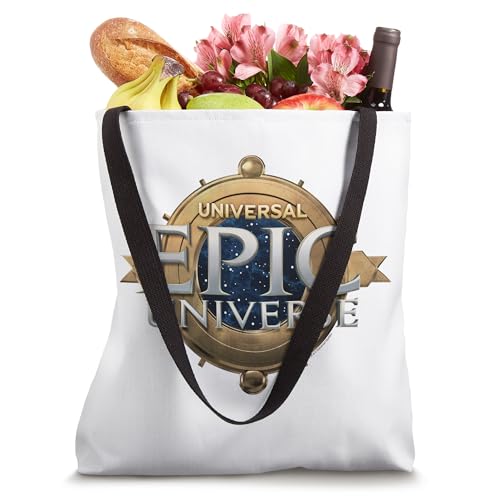 Bolsa tote con logo Universal Epic Universe miniatura 4