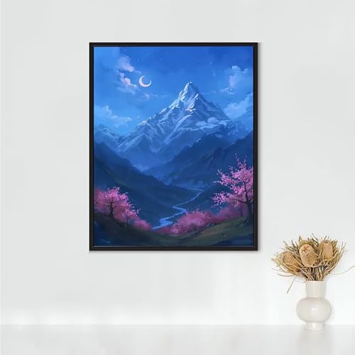 Cadeau DIY Peinture Diamant Broderie Cristal Art Montagnes