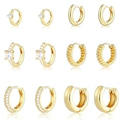 C-Gold hoops