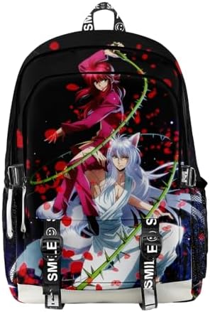 Anime Yu Yu Hakusho Backpack Daypack Laptop Bag Schoolbag School Bag 6 image 4
