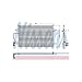 Nissens Air Conditioning Condenser - 94345