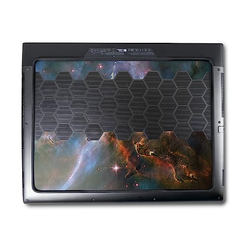 Image of MightySkins Skin Compatible with Alienware M18 R1 (2023) Full Wrap Kit - Golden Nebula | Protective, Durable, and Unique Vinyl Decal wrap Cover | Easy to Apply & Change Styles | Made in The USA