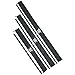Martial Arts Armory Foam Padded Bo Staff for Safe Practice and Training with Carry Bag Case (Black, 5 ft.)