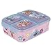Sandwicheras con 3 Compartimentos para niños - lonchera Infantil - Porta merienda - Fiambrera Decorada (Patrulla canina 2)