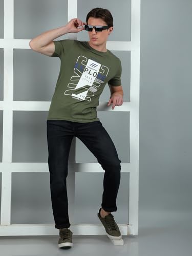 Image of Dollar Pack of 2 Cotton Printed Men Tshirt