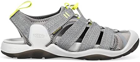 KEEN Men's Clearwater 2 CNX Water Resistant Sport Sandal, Steel Grey/Evening Primrose, 8 | Image 1
