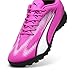 PUMA Mens Ultra Play Turf Trainer Soccer Cleats, Poison Pink Mens White Mens Black, 10