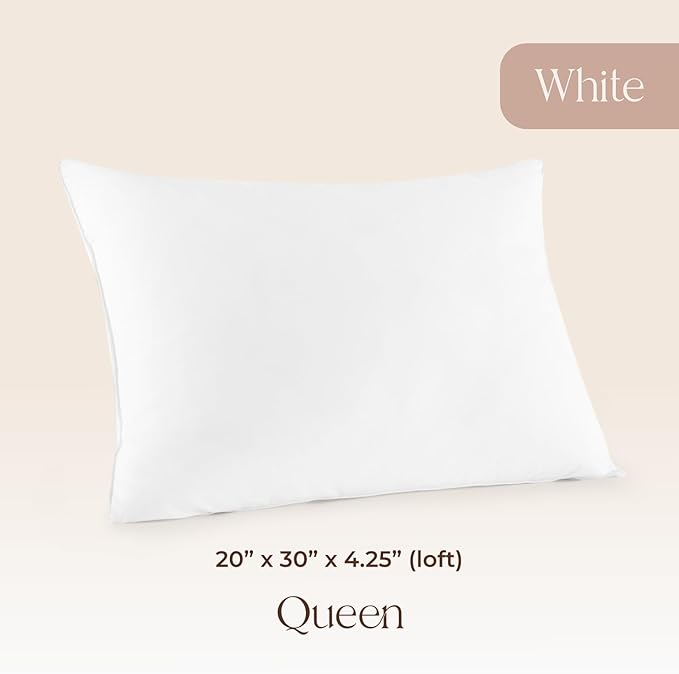 Almohada Fibra de Poliéster Queen con Funda Orgánica miniatura 2