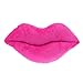 Lippenform Dekorative Kissenbezüge Große Lippen Kissen Kissen Gefüllte Plüschtier Puppe Autositz Dekoration Geschenk (Rot)
