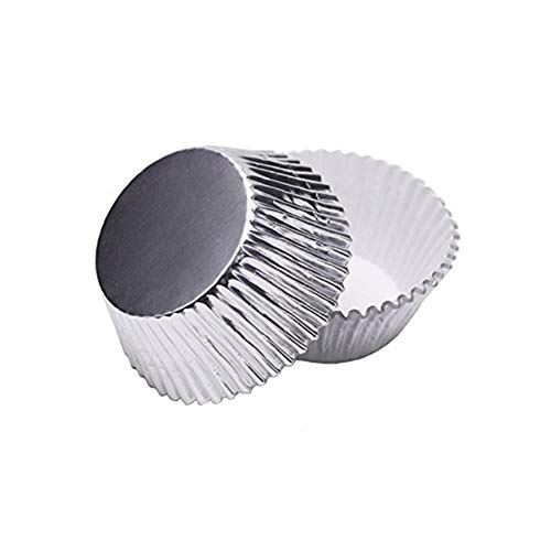 Baking Cups Cupcake Liners Baking Cups For Cupcakes Paper And Muffins, 50-Count, Standard (Silver Foil) #TOP29