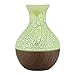 Grain Ätherisches Öl 130ml Vase Holz LED Luftbefeuchter Aroma Diffusor Aromatherapie Luftbefeuchter Bambus