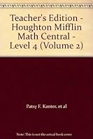 Teacher's Edition - Houghton Mifflin Math Central - Level 4 (Volume 1) 0395917549 Book Cover