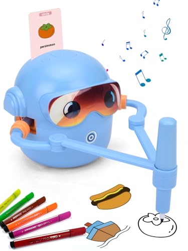 Custer's Night Drawing Robot for Kids - Montessori Painting Toys