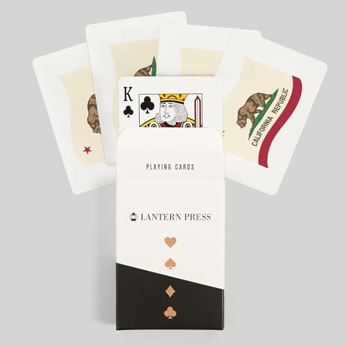 Baraja Poker California State Flag 52 Cartas miniatura 6