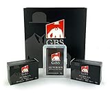 G.B.S Alum Block 3 Stone Pack - 80G (2.8 Oz)Natural Facial Face Armpits Neck Razor Cuts & Nicks Soothes Skin & Pore After Shave + Travel Case & 2 Refills Plastic Case