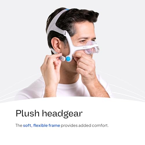 Image of ResMed AirFit /AirTouch N20 Headgear,CPAP Replacement Headgear (Frame System & Nasal Cushion Not Included), Small Blue