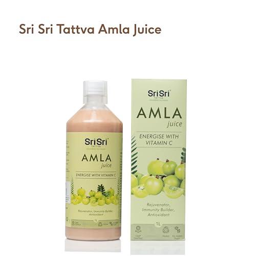 Image of Sri Sri TATTVA shuddhta ka naam Amla Juice, 1Litre (Pack Of 3)