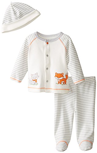 Little Me Baby Boys' Take Me Home Set, Grey/Multi, Newborn