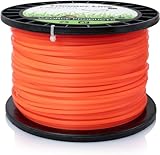 CIANLYNE String Trimmer Line - Weedeater String 3 LB 0.105 in 628ft, Square Trimmer Line Heavy Duty Commercial Weed Whacker String Fits Most Trimmer Heads, Nylon Weed Eater String for Yard Lawn Field