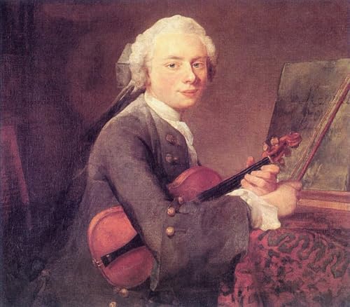 Affiche Chardin Jeune homme au violon 60x90cm - Dites Adieu aux Murs de Bureau Vides