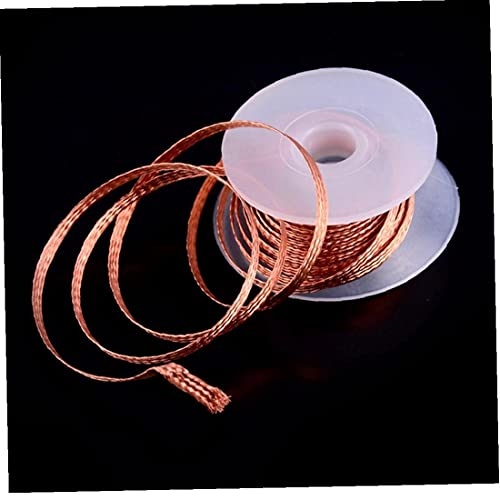 1,5M 2,0mm à souder Wick dessouder tresse soudure soudure fil Remover cordon pour les outils de la vie quotidienne Cover