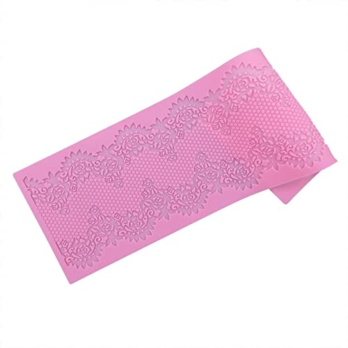 Miniatura 6 de Moldes De Encaje Para Decoración De Pasteles, Moldes De Silicona Para Fondant, Moldes De Silicona Con Patrón De Flores, Moldes De Silicona Para Herramientas De Manualidades